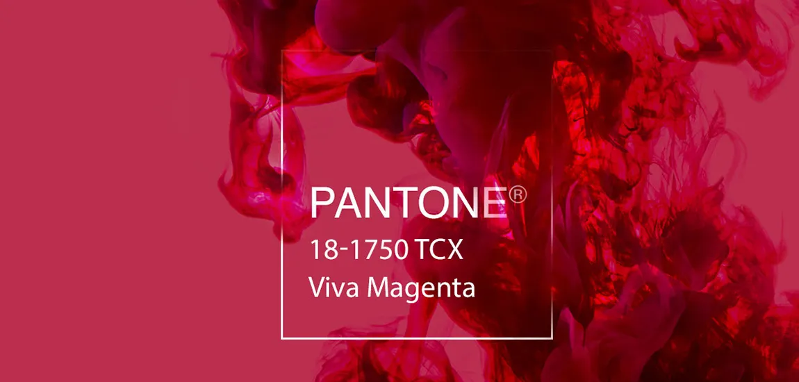 Pantone Farbe des Jahres 2023: Viva Magenta